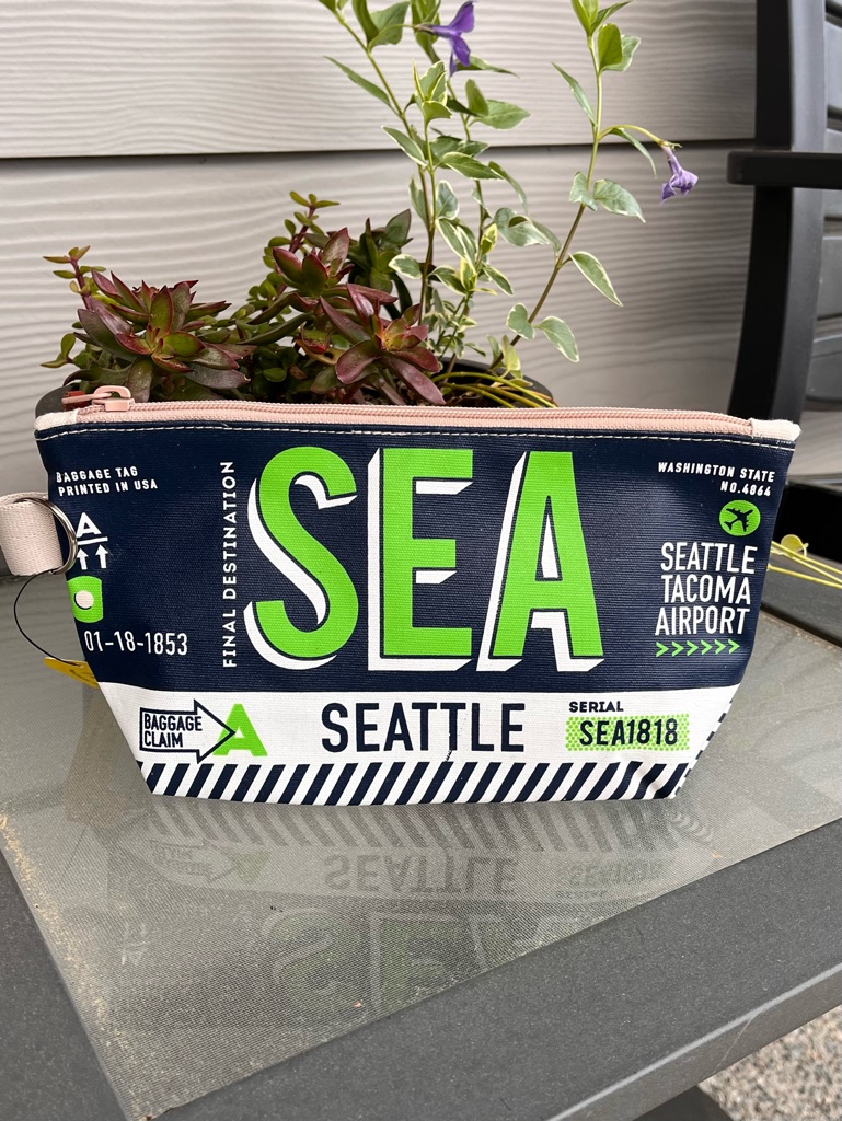 Nwt Chalo Sea Zip Pouch